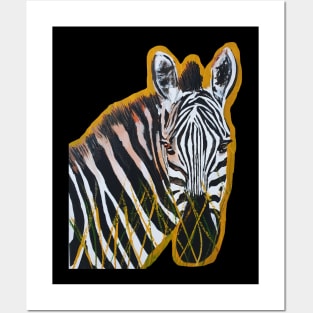 Sunset Zebra Posters and Art